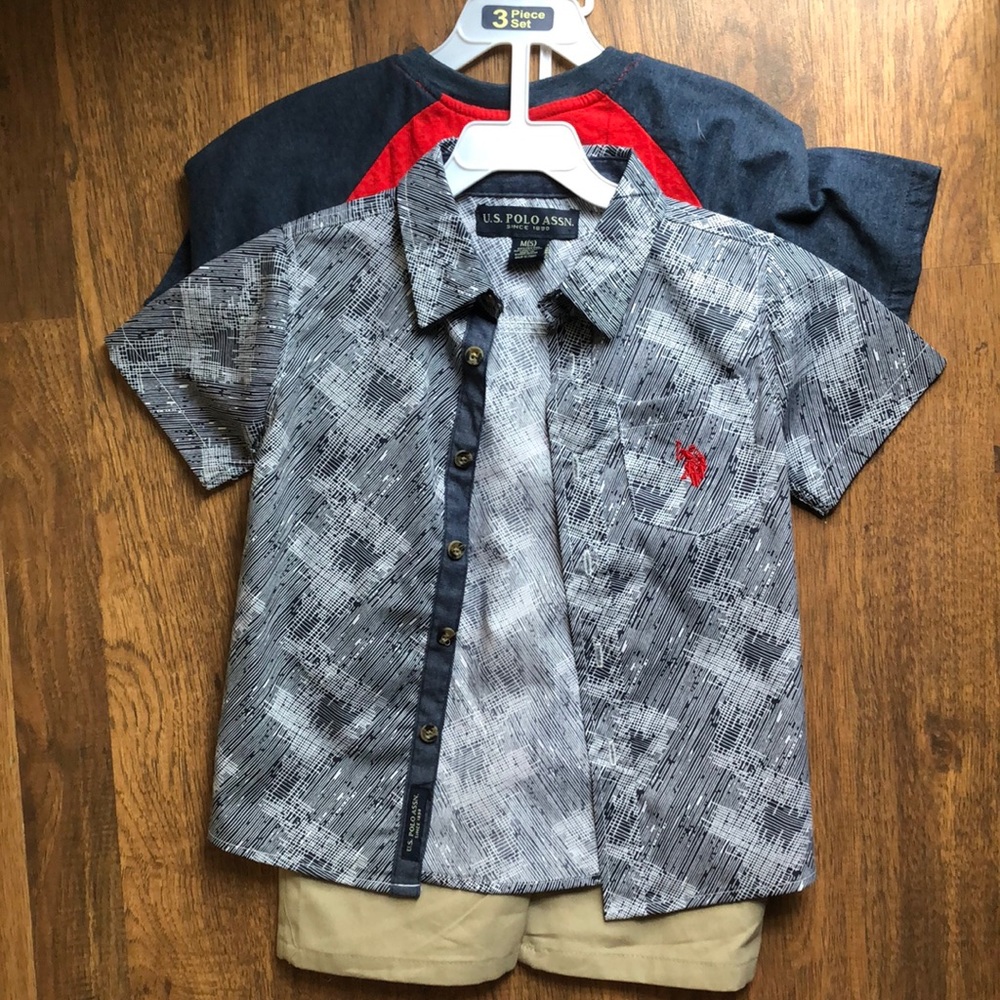 3 piece boys outfit